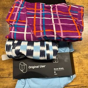 Three‎ pack men’s original use boxer briefs size small